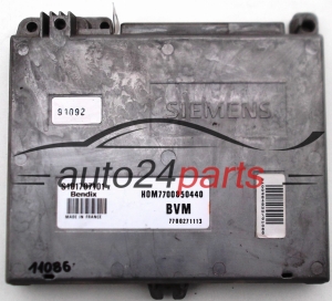 KOMPUTER STEROWNIK SILNIKA RENAULT, S101707101 A, S101707101A, HOM7700850440, 7700850440 - 11086, 11098