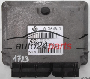 MOTORSTEUERGERÄT ECU STEUERGERÄT VW VOLKSWAGEN POLO 1.4 BKY 036906034GQ, 036 906 034 GQ, 6160115206, 61601.152.06, IAW4TVGQ, IAW4TV.GQ