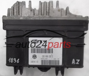 ECU CENTRALITA DE MOTOR VW VOLKSWAGEN POLO 1.6 AFH, AEE 030906030E, 030 906 030 E, 61600.261.15, IAW1AVV3, IAW1AV.V3 