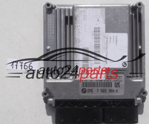 ECU CENTRALITA DE MOTOR BMW E90, 318I, 320I 2.0, BOSCH 0 261 201 160, 0261201160, DME 7 565 300, 7565300