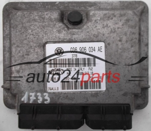 ECU CENTRALITA DE MOTOR SKODA FABIA 1.4 036906034AE, 036 906 034 AE, 61600.517.10, 6160051710, IAW4LVB IAW4LV.B 