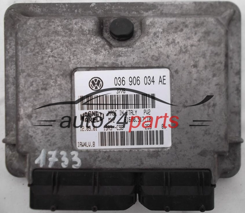 ECU CENTRALITA DE MOTOR SKODA FABIA 1.4 036906034AE, 6160051710, IAW4LVB