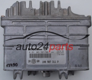 KOMPUTER STEROWNIK SILNIKA VW VOLKSWAGEN GOLF PASSAT BOSCH 0 261 203 707/708, 0261203707, 0261203708, 1H0 907 311 P, 1H0907311P -  9410, 14729, 15034, 15037, 15114, 15401, 15402, 15404, 15500, 15502, 15546