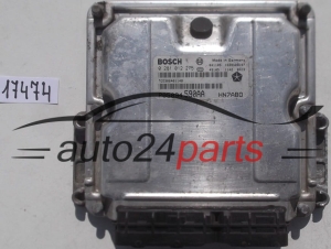 CENTRALINA MOTORE CHRYSLER VOYAGER 2.8 CRD BOSCH 0 281 012 275, 0281012275, P05094590AA, HN7ABO 