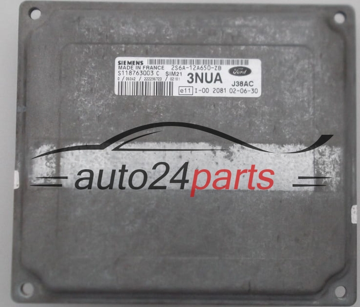Μονάδα Ελέγχου Κινητήρα FORD FIESTA 1.3 SIEMENS S118763003 C, 2S6A-12A650-ZB