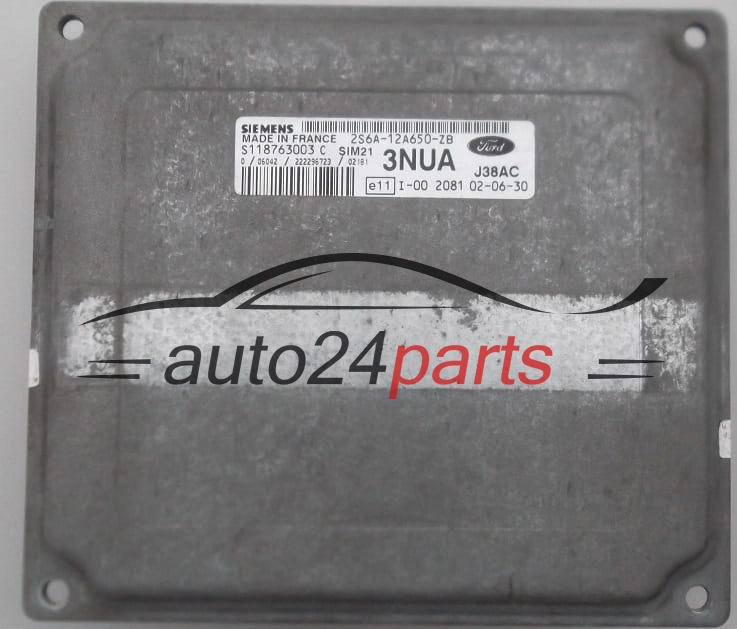 Μονάδα Ελέγχου Κινητήρα FORD FIESTA 1.3 SIEMENS S118763003 C, 2S6A-12A650-ZB