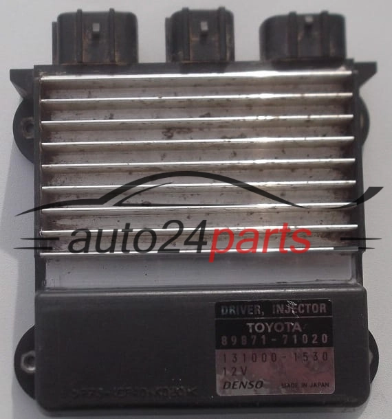 Ecu unidade de  controle de injeção TOYOTA HILUX DENSO 131000-1530,  89871-71020
