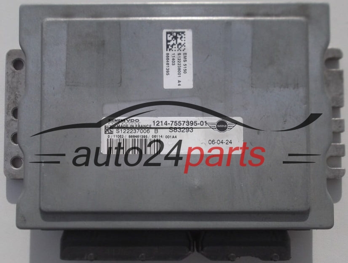 CENTRALINA DO MOTORE  MINI COOPER SIEMENS VDO S122237006 B, 1214-7557395-01