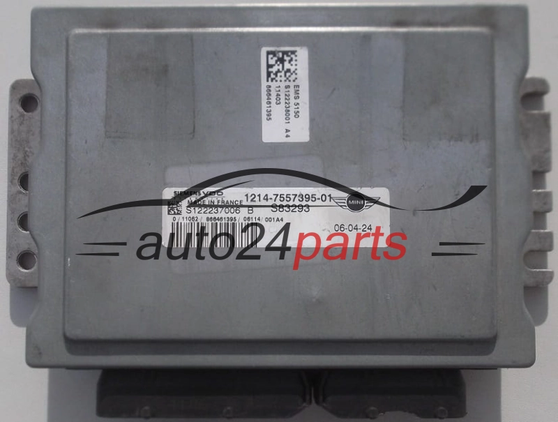 CENTRALINA DO MOTORE  MINI COOPER SIEMENS VDO S122237006 B, 1214-7557395-01