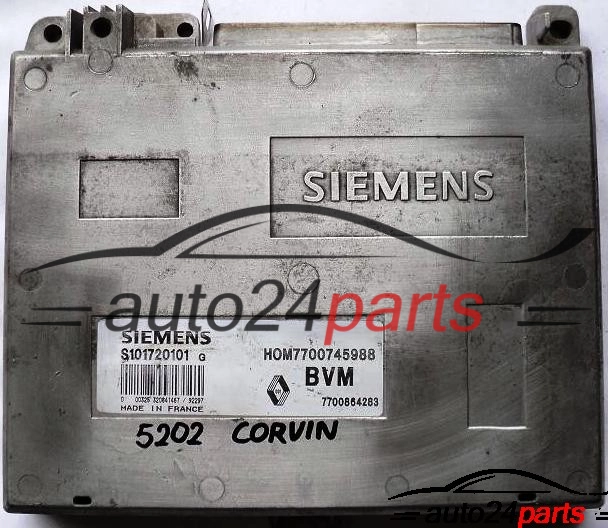 ΜΟΝΑΔΑ ΕΛΕΓΧΟΥ ΚΙΝΗΤΗΡΑ RENAULT SAFRANE 2.2 SIEMENS S101720101G, HOM7700745988, HOM 7700745988, 7700864283 