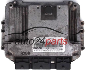 ECU CENTRALITA DE MOTOR  FORD FOCUS 1.6 TDCI BOSCH 0 281 012 486, 0281012486, FoMoCo 5M51-12A650-LB, 5M5112A650LB, 6BUB 
