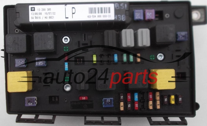 ELEKTRISCHER KASTEN SICHERUNGKASTEN SICHERUNG UND RELAIS STROMKASTEN RELAISKASTEN OPEL ASTRA H ZAFIRA B GM 13 268 305 LP