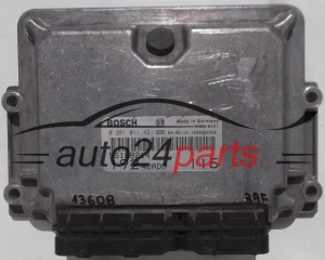 CALCULATEUR MOTEUR FIAT STILO BOSCH 0 281 011 421, 0281011421, 19242ADD