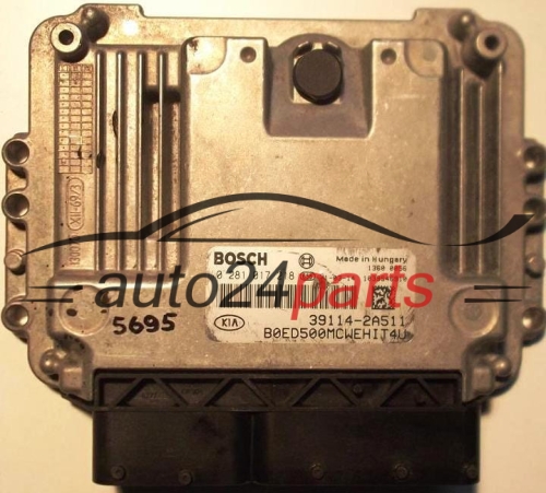 ECU ENGINE CONTROLLER KIA CEED 1.6 CRDI BOSCH 0281017218, 0 281 017 218, 391142A511, 39114-2A511 