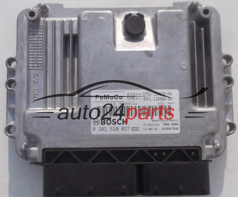 Μονάδα Ελέγχου Κινητήρα FORD FOCUS 2.0 BOSCH 0 261 S10 027, FoMoCo EM5A-12A650-MA