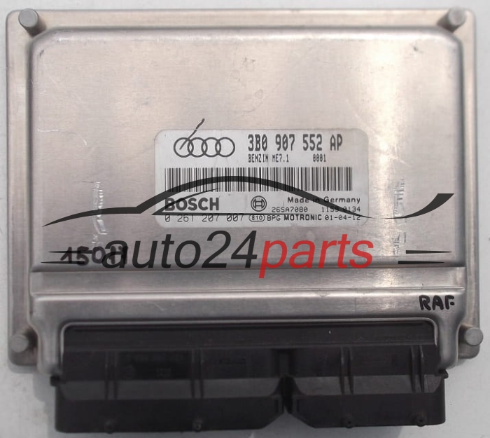 BOSCH 0 261 207 007, 0261207007, 3B0 907 552 AP, 3B0907552AP
