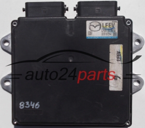 CALCULATEUR MOTEUR MAZDA 5, LFEV 18 881G, LFEV18881G, E6T61972H4, 09090008, 0Z060042