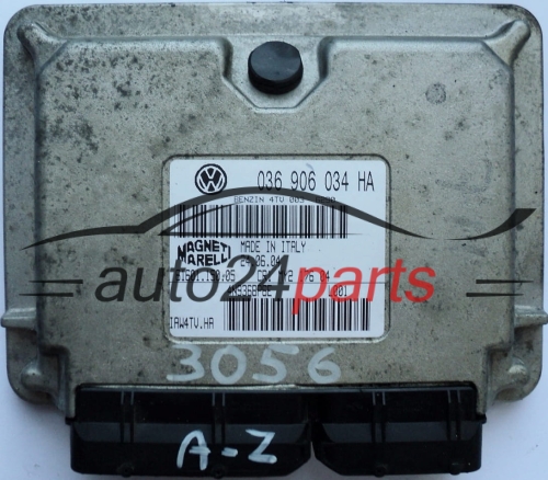 ECU ENGINE CONTROLLER SEAT IBIZA CORDOBA 1.4 BKY 036906034HA, 036 906 034 HA, 6160115005, 61601.150.05, IAW4TVHA, IAW4TV.HA