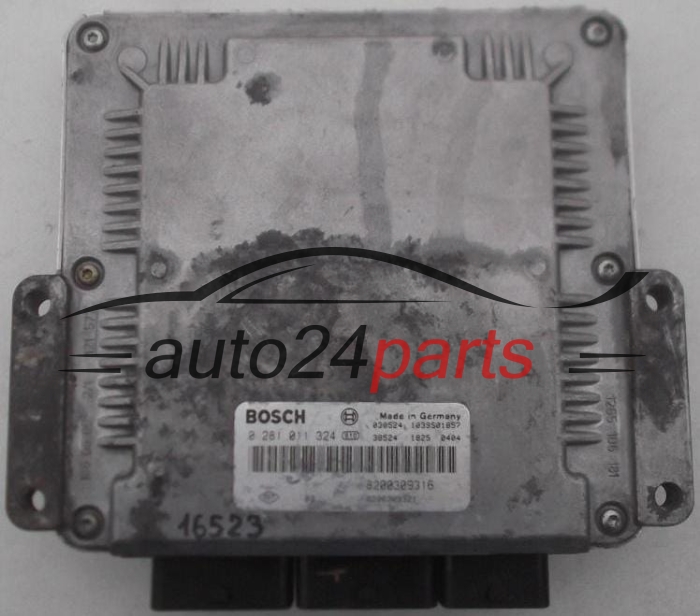 CENTRALINA DO MOTORE RENAULT LAGUNA 1.9 DCI BOSCH 0281011324