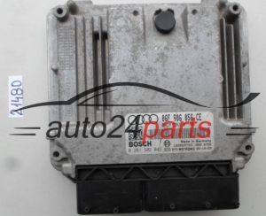 KOMPUTER STEROWNIK SILNIKA AUDI A3 BOSCH 0 261 S02 045, 0261S02045, 06F 906 056 CE, 06F906056CE, MED9.5.10 - 21480