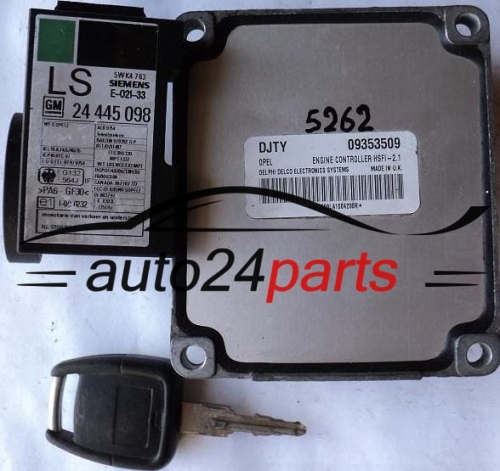 Μονάδα Ελέγχου Κινητήρα OPEL ASTRA G CORSA C ZAFIRA A DELPHI DELCO  09353509DJTY, HSFI-2.1