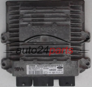KOMPUTER STEROWNIK SILNIKA FORD FIESTA FUSION 1.4 TDCI SIEMENS 5WS40031E-T, 5WS40031ET, 2N1A-12A650-AE, 2N1A12A650AE, 4AGD, SID802 - 9844, 362 