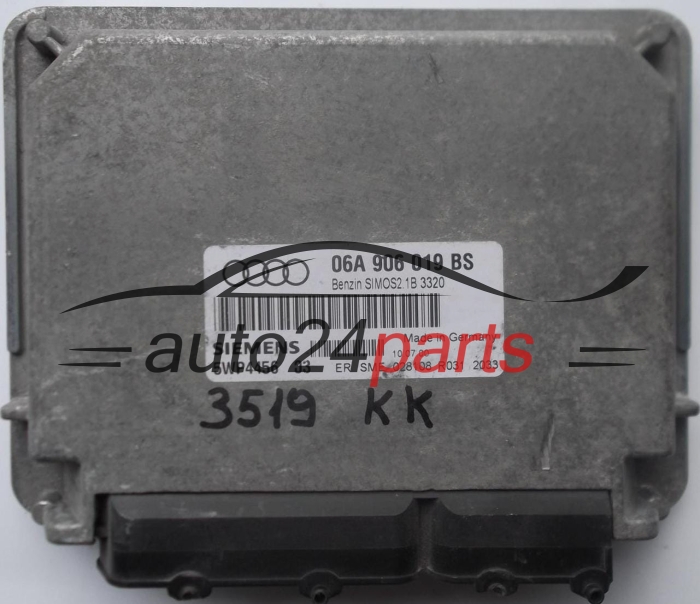 KOMPUTER STEROWNIK SILNIKA AUDI A3 1.6 AKL AEH 06A906019BS