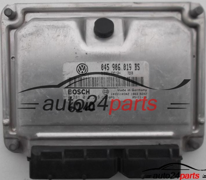 SEAT IBIZA VW POLO 1.9 TDI BOSCH 0 281 012 319, 0281012319, 045 906 019 BS, 045906019BS