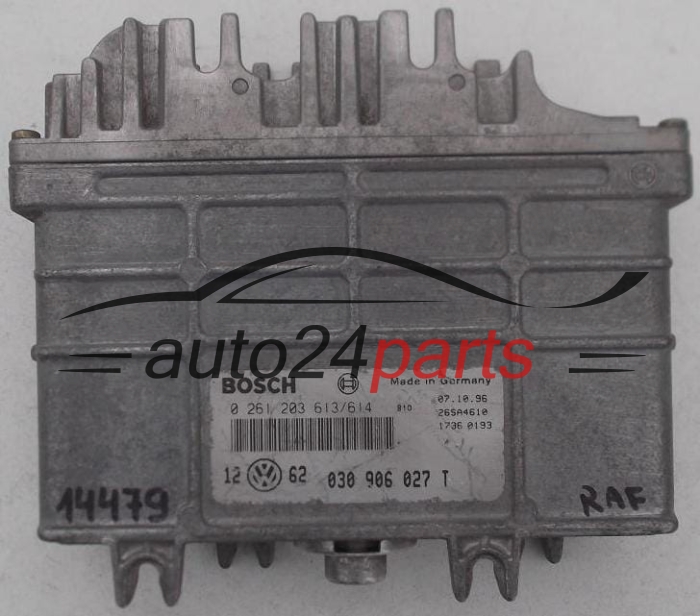 CENTRALINA MOTORE VW VOLKSWAGEN GOLF VENTO BOSCH 0 261 203 613/614, 0261203613, 0261203614, 030 906 027 T, 030906027T
