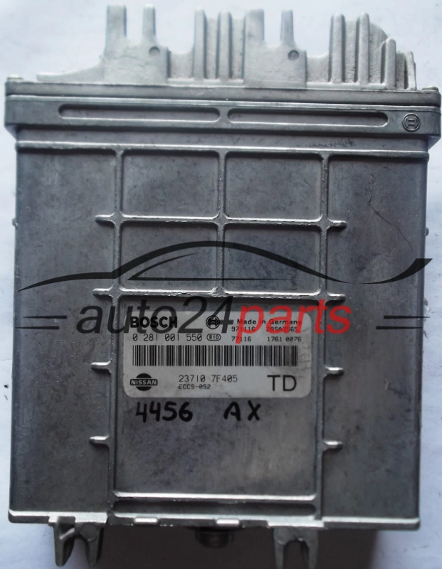 MOTORSTEUERGERÄT ECU STEUERGERAT NISSAN TERRANO 2.7 TDI BOSCH 0 281 001 550, 0281001550, 23710 7F405, 237107F405 TD