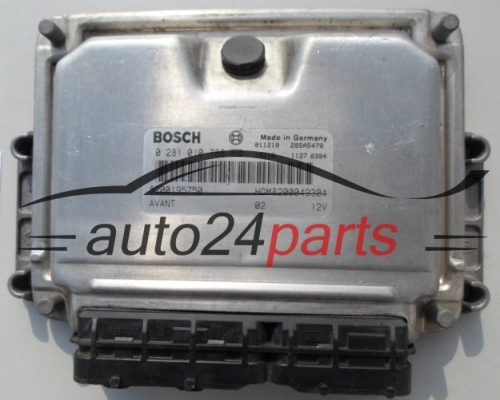 ECU ENGINE CONTROLLER RENAULT CLIO MEGANE 1.9 DTI BOSCH 0 281 010 788