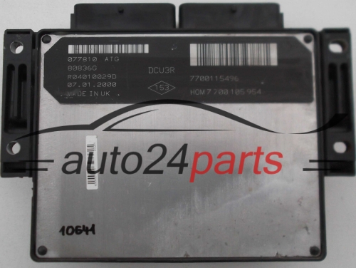 calculateur moteur pour renault kangoo 1.9d