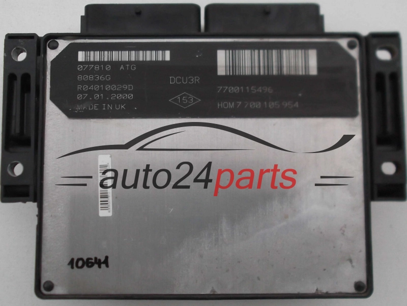 calculateur moteur pour renault kangoo 1.9d