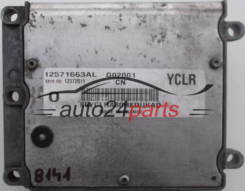 CALCULATEUR MOTEUR OPEL VECTRA C Delphi Delco 12571663AL, 12572011, YCLR