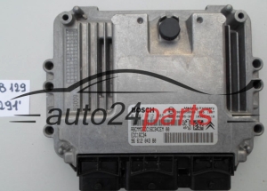 KOMPUTER STEROWNIK SILNIKA CITROEN PEUGEOT 1.6 HDI BOSCH 0 281 012 985, 0281012985, 96 612 043 80, 9661204380, 9653958980, EDC16C34 -  291