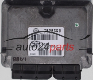 CENTRALINA DO MOTORE VW VOLKSWAGEN POLO 1.4, 036 998 034 D, 036998034D, 61600.437.12, 6160043712, CR1 MY2 240 03