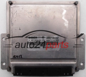 Centralina do motor Alfa Romeo 156 1.9 JTD 0281010020 46739031 C414B932
