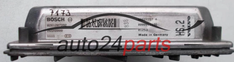 ΜΟΝΑΔΑ ΕΛΕΓΧΟΥ ΚΙΝΗΤΗΡΑ VOLVO V70 2.4 T BOSCH 0 261 207 392