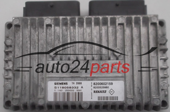 CENTRALINA CALCOLATORE SCATOLA DEL CAMBIO RENAULT LAGUNA SIEMENS S118058332 A