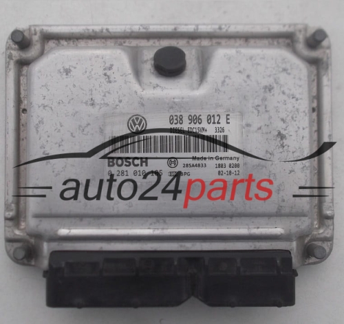 SKODA OCTAVIA 1.9 SDI 038906012E, 038 906 012 E, BOSCH 0 281 010 105, 0281010105