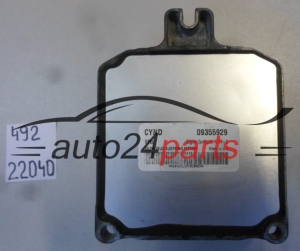 KOMPUTER STEROWNIK SILNIKA OPEL ASTRA VECTRA ZAFIRA 1.4 X14XE 1.6 X16XE Delphi Delco 09355929 CYND, 09355929CYND, HSFI-C -  22040