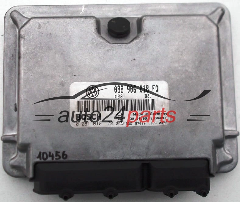 Sterownik silnika Volkswagen Passat 1.9 TDI 0281010172 038906018FQ – zdjęcie 2