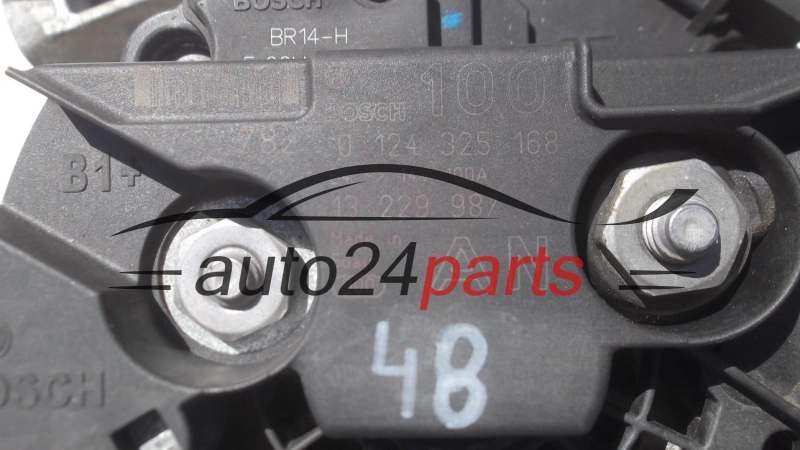 Γεννήτρια  OPEL ASTRA VECTRA ZAFIRA 2.2 Z22YH BOSCH  0124325168, 13 229 987 AN