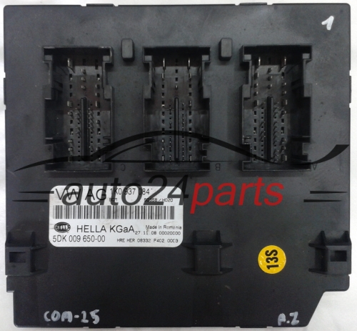 COMFORT CONTROL MODULE 1K0937084 1K0 937 084, HELLA 5DK009650-00, 5DK 009 650-00 AUDI SEAT SKODA VW