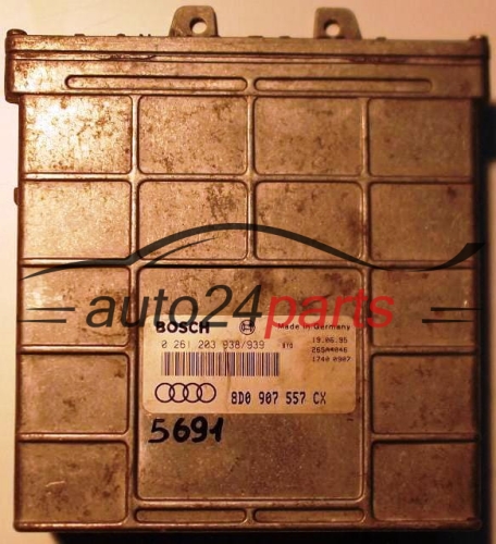 ECU ENGINE CONTROLLER AUDI A4 1.8 BOSCH 0261203938