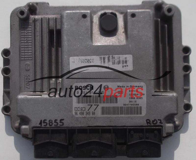 CENTRALINA DO MOTORE  CITROEN XSARA 1.4 HDI BOSCH 0 281 011 225