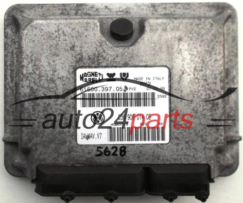 KOMPUTER STEROWNIK SILNIKA VW VOLKSWAGEN LUPO POLO 1.4 IAW4AV.V7, IAW4AVV7, 036906014CE, 036 906 014 CE, 6160039705, 6160039705, 61600.397.05