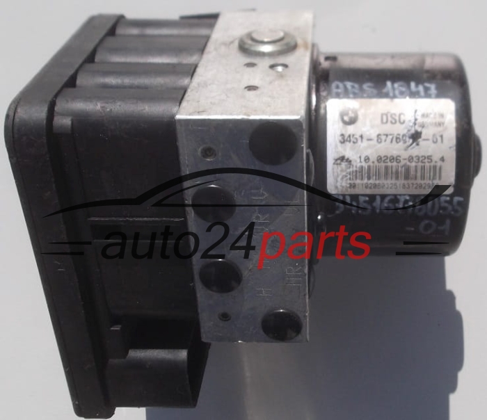 BOMBA HIDRAULICA Y CENTRALITA ABS BMW E81 87 90 3451-6776055-01,  ATE 10.0206-0325.4,  3452 6776056-01