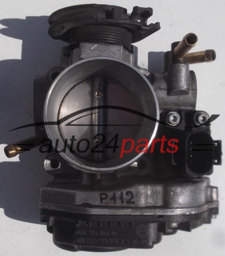 Σώμα πεταλούδας VOLKSWAGEN AUDI SEAT SKODA 06A 133 064 M, 06A133064M, VDO 408.237/111/015, 408237111015