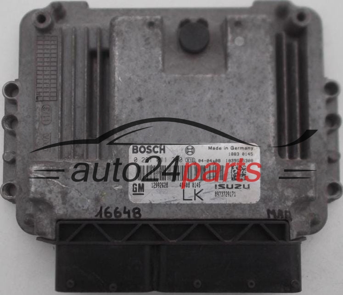 Μονάδα Ελέγχου Κινητήρα OPEL ASTRA H 1.7 CDTI Z17DTL Z17DTH BOSCH 0 281 011 380, 0281011380, GM 12992628 LK , ISUZU 8973729171 